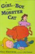 A girl, a boy, and a monster cat